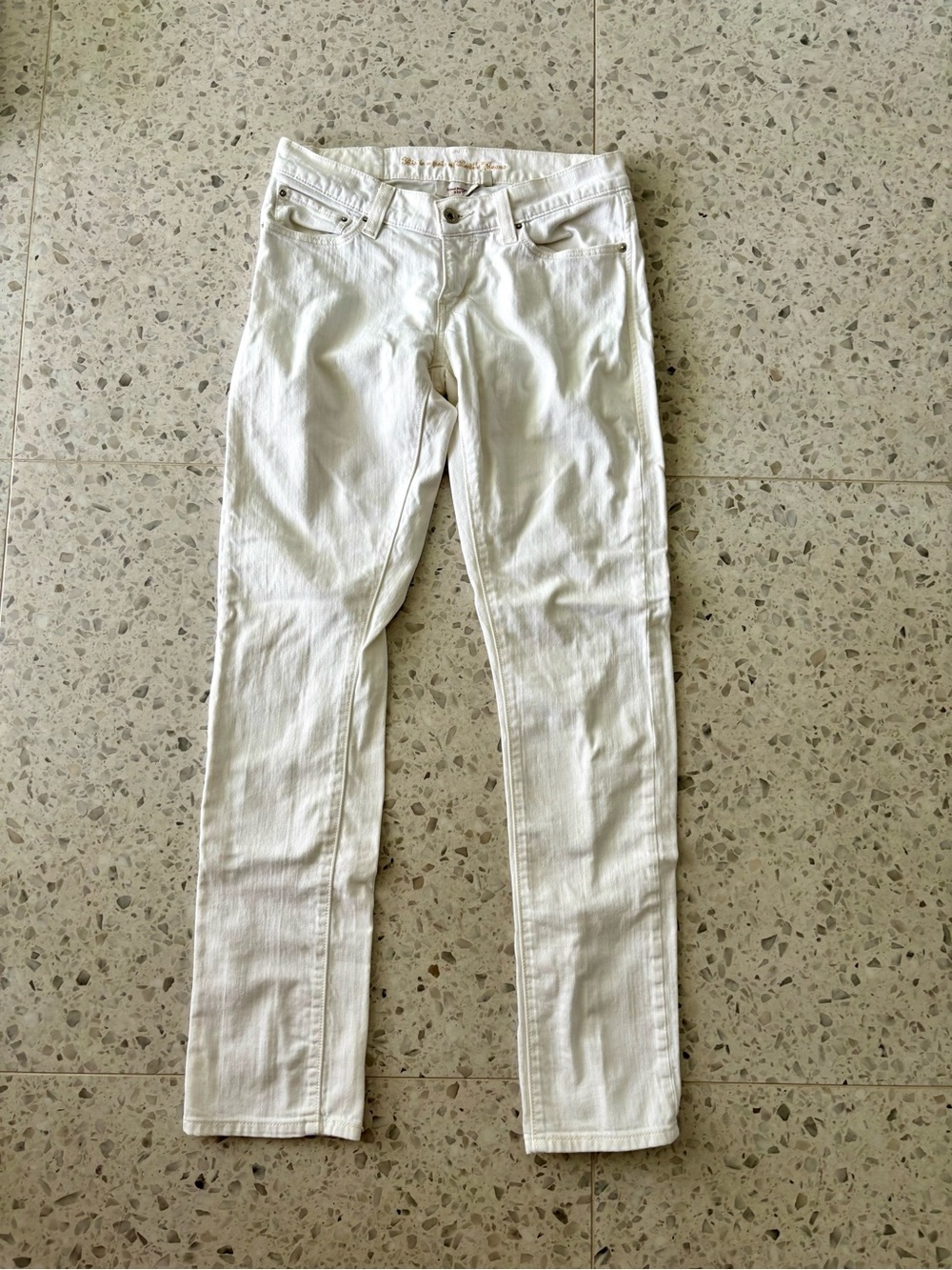 Levi's White Women's Straight-Leg Jeans
